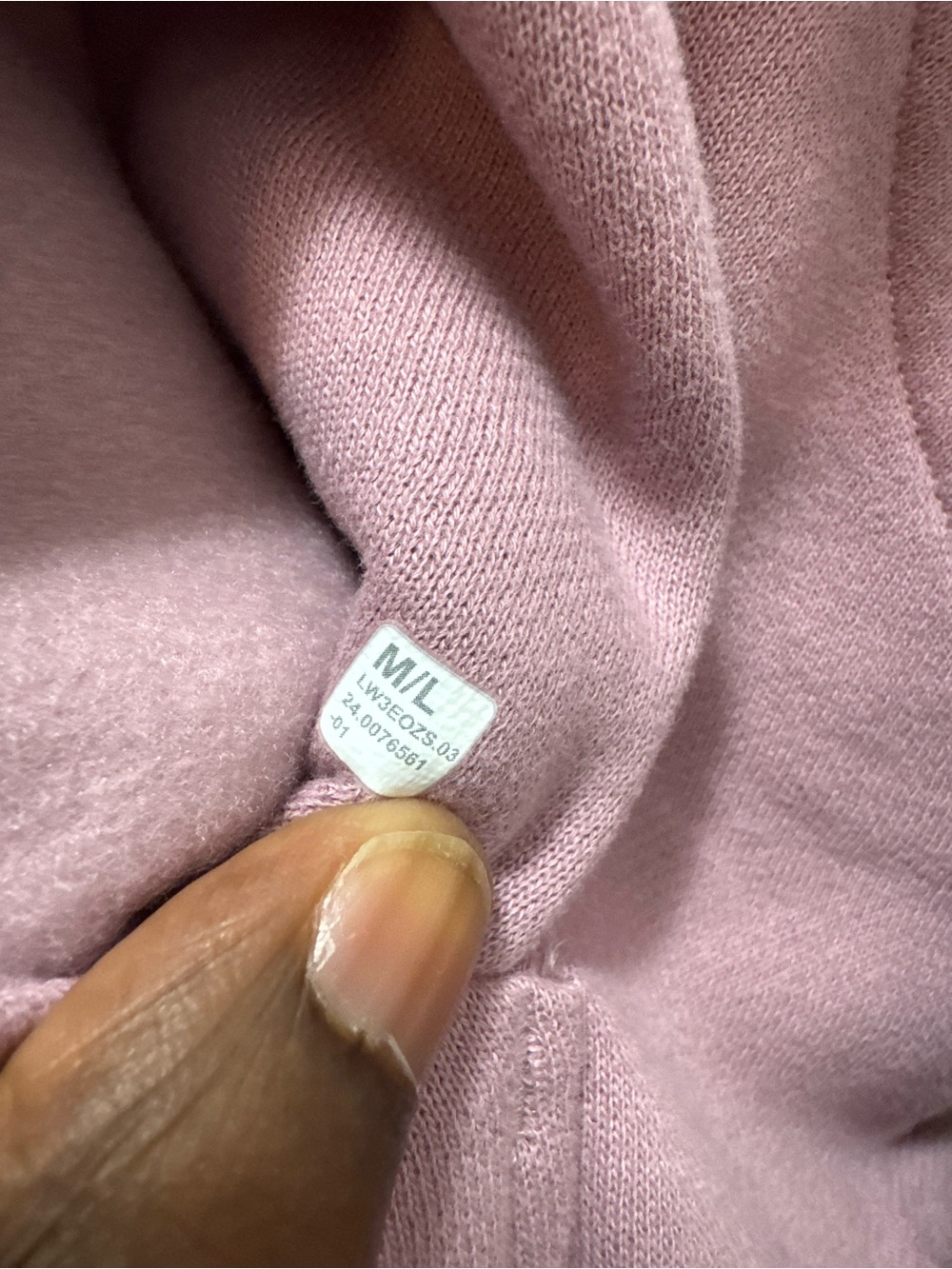 lululemon athletica Dusty Mauve Oversized Full-Zip Hoodie - Picture 8 of 10